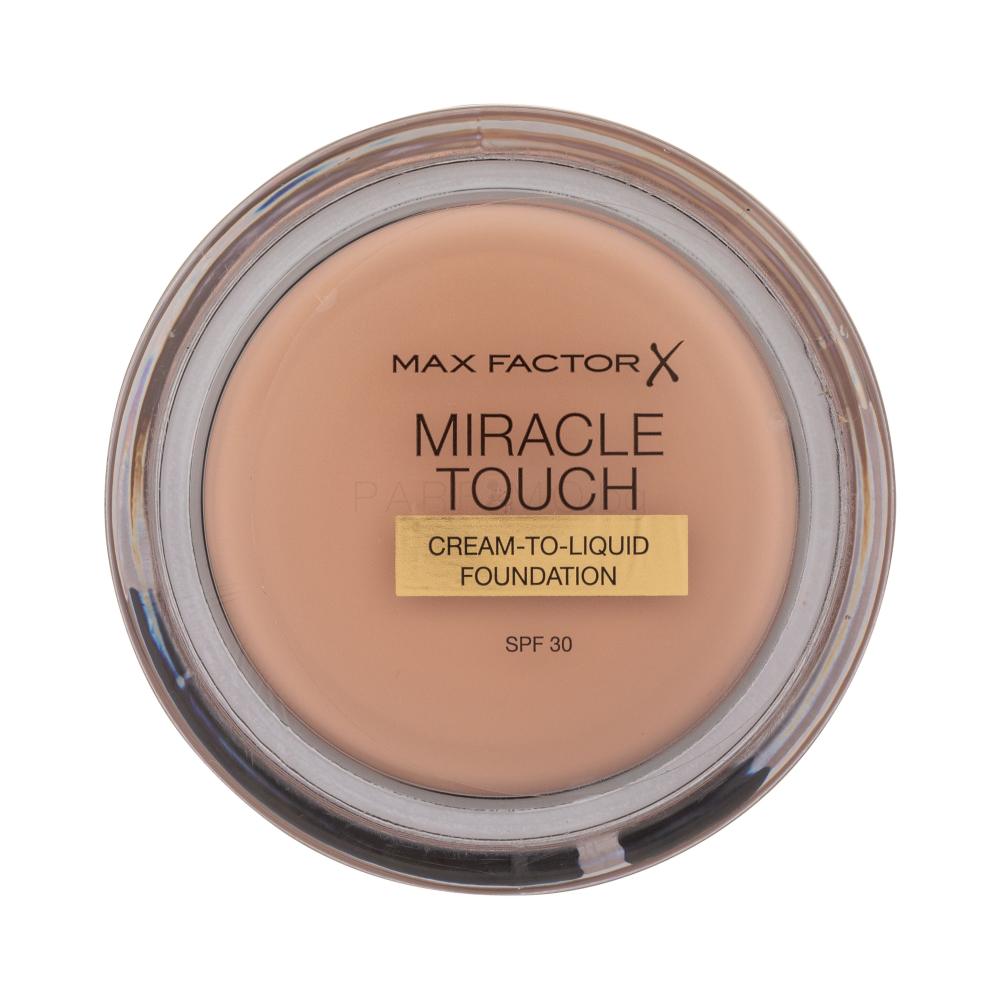 Max Factor Miracle Touch Cream-To-Liquid SPF30 Фон дьо тен за жени 11,5 g Нюанс 055 Blushing Beige