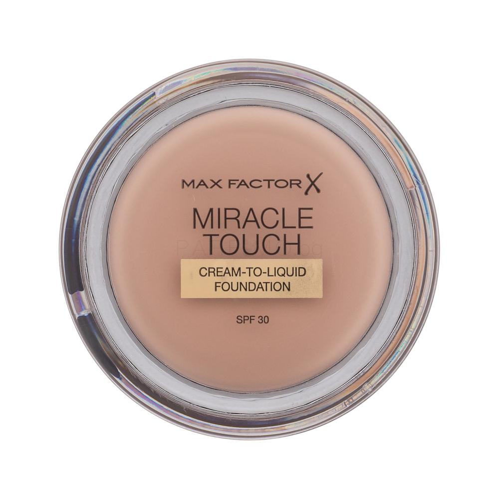 Max Factor Miracle Touch Cream-To-Liquid SPF30 Фон дьо тен за жени 11,5 g Нюанс 070 Natural