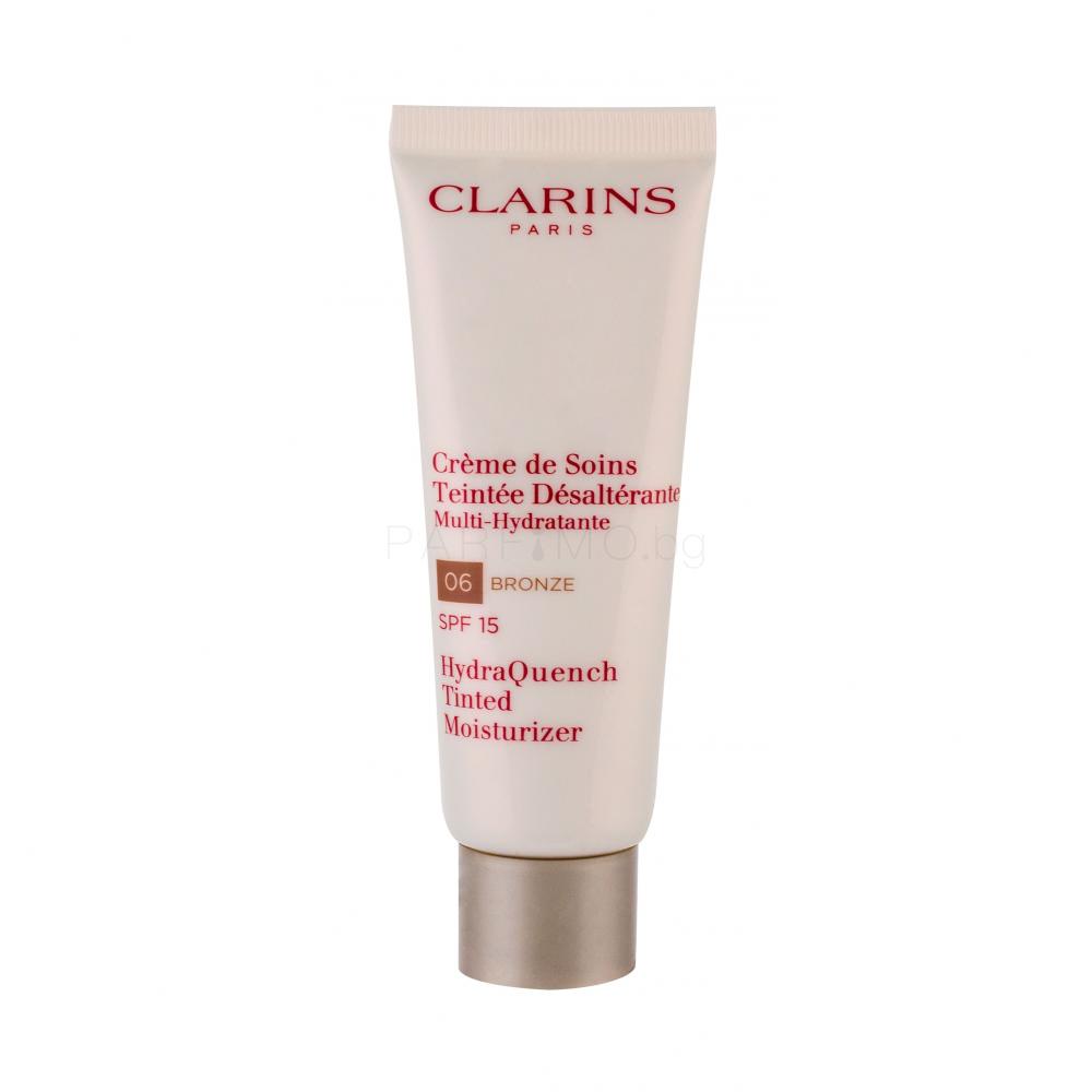Clarins HydraQuench Tinted Moisturizer SPF15 Дневен крем за лице за ...