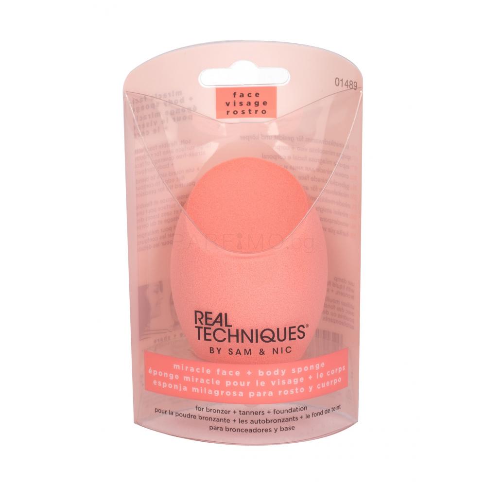 Real Techniques Sponges Miracle Face + Body Апликатор за жени 1 бр