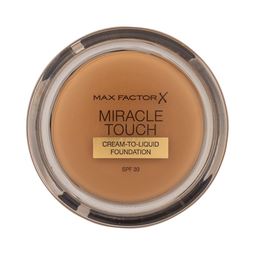 Max Factor Miracle Touch Cream-To-Liquid SPF30 Фон дьо тен за жени 11,5 g Нюанс 083 Golden Tan