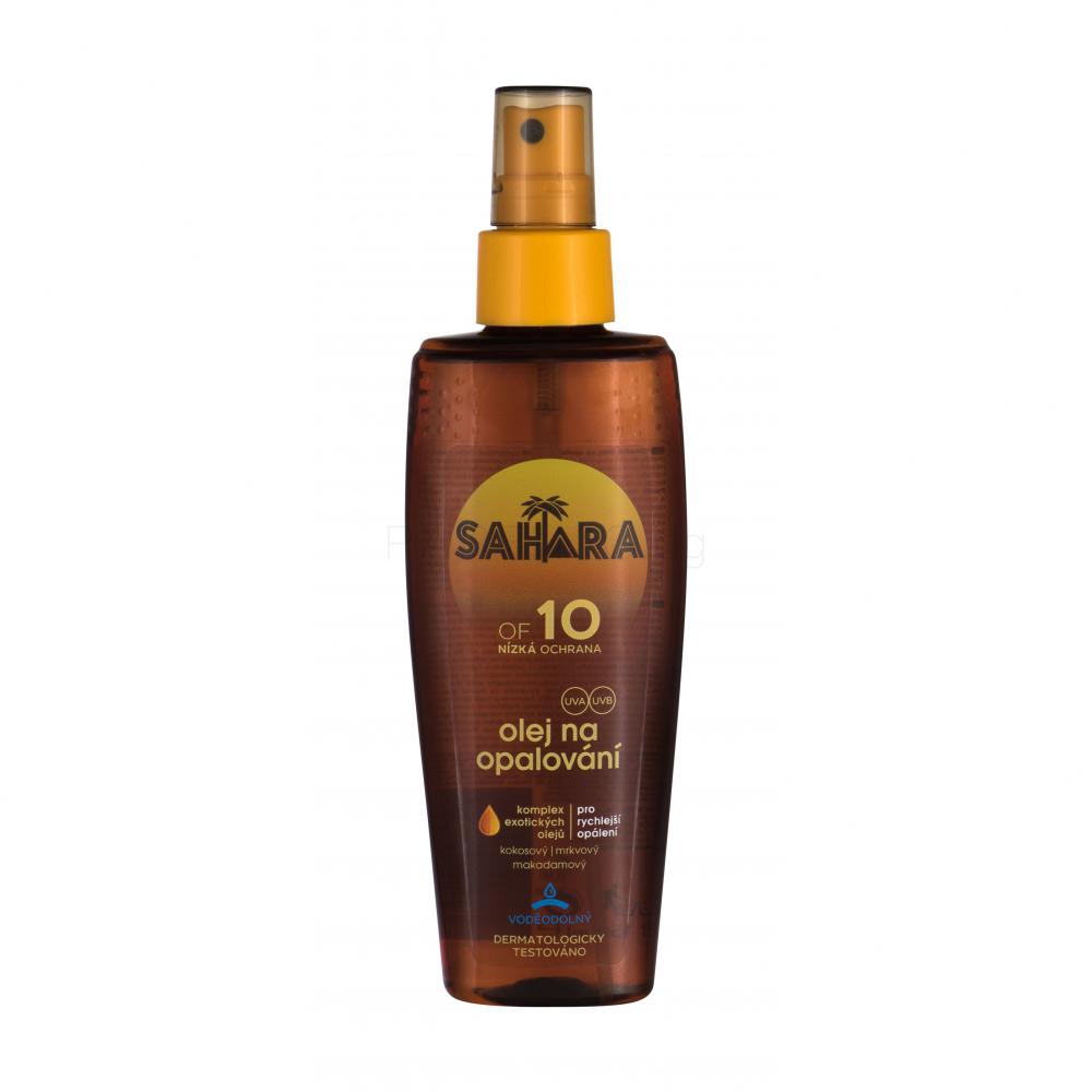 Sahara Sun Tanning Oil SPF10 Слънцезащитна козметика за тяло 150 ml Parfimo.bg