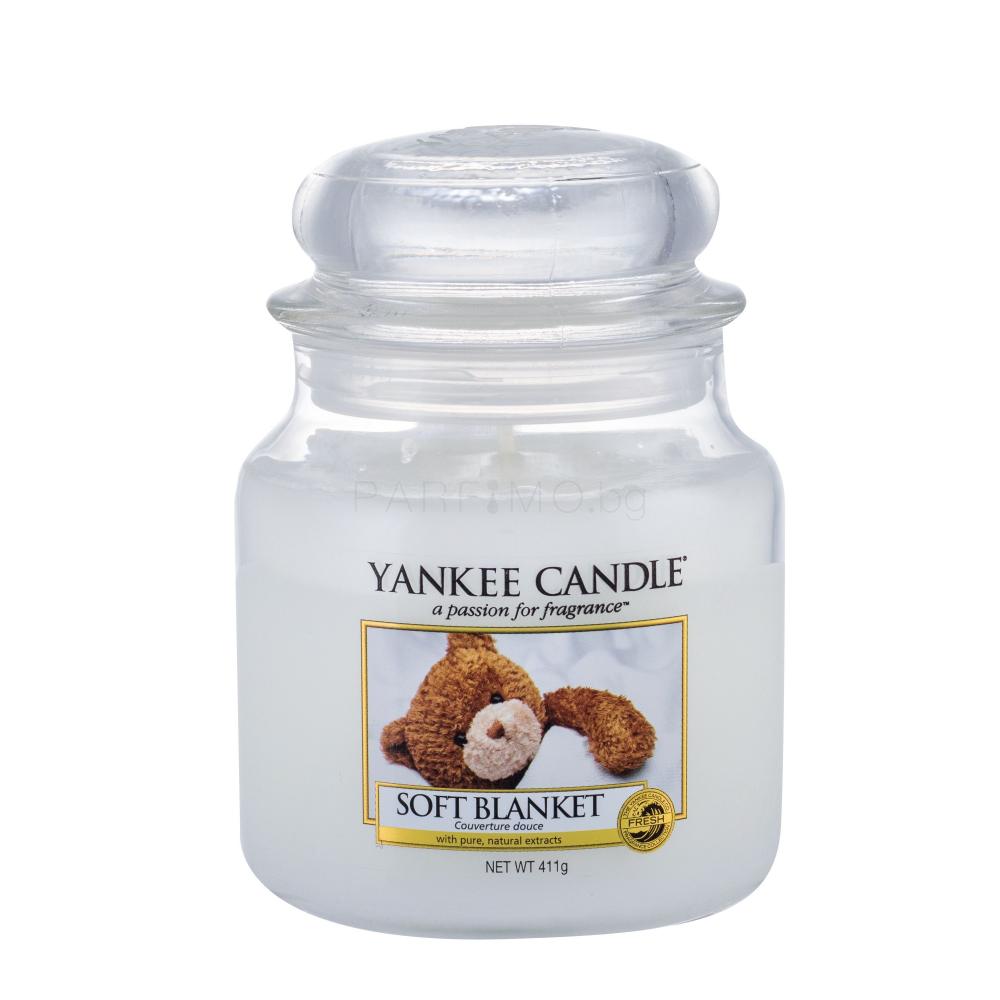 Yankee Candle Soft Blanket Ароматна свещ 411 гр Parfimo.bg