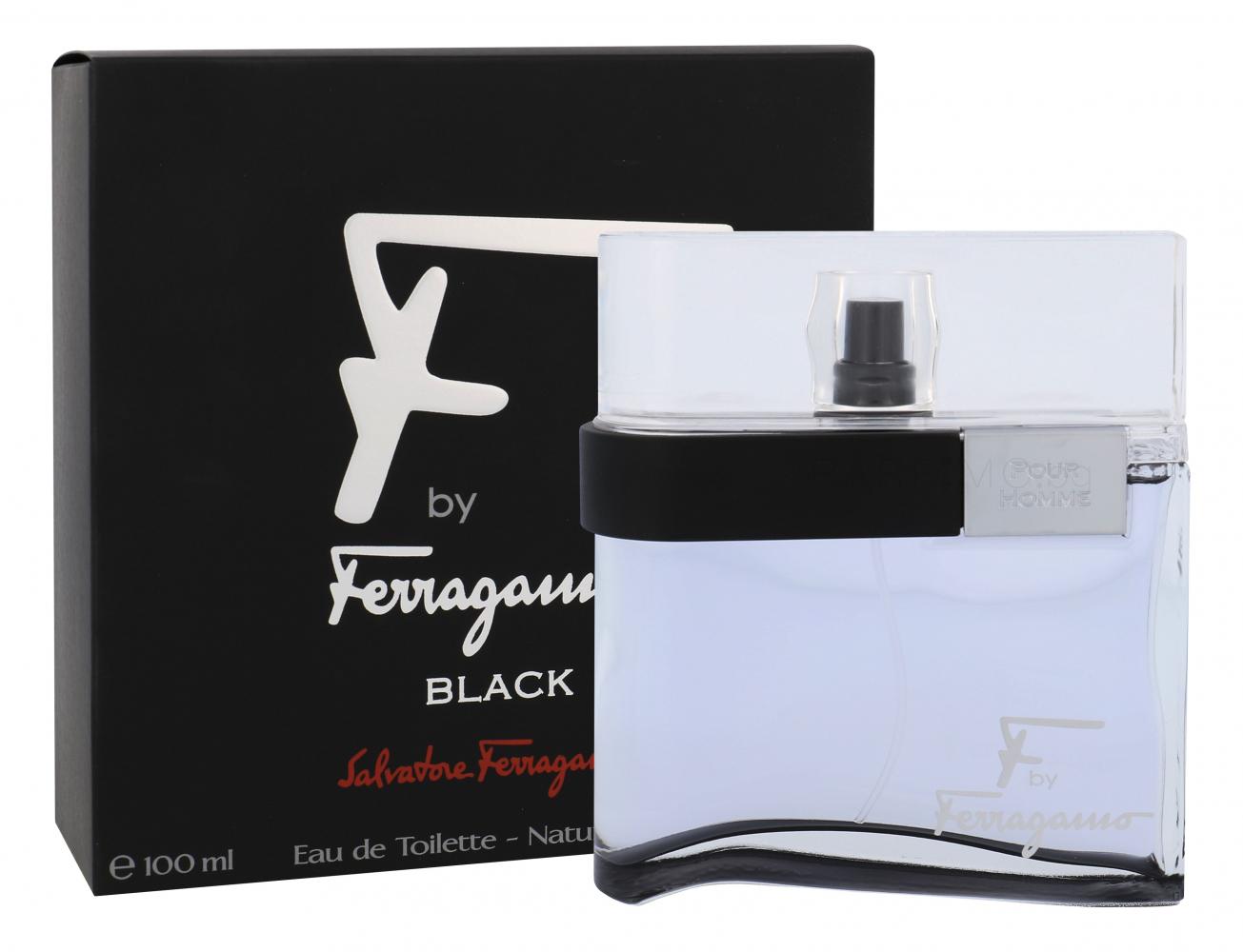 Salvatore Ferragamo F by Ferragamo Black Eau de Toilette за мъже Parfimo.bg