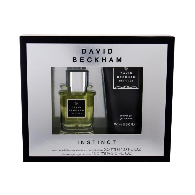 David Beckham Instinct Подаръчен комплект EDT 30ml + 150ml душ гел увредена кутия