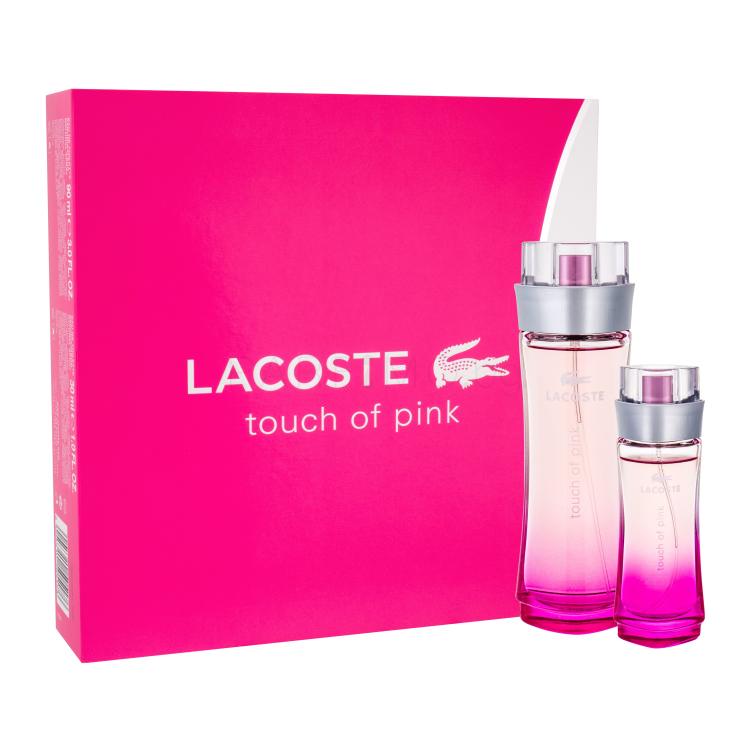 Lacoste Touch Of Pink Подаръчен комплект EDT 90 ml + EDT 30 ml увредена кутия