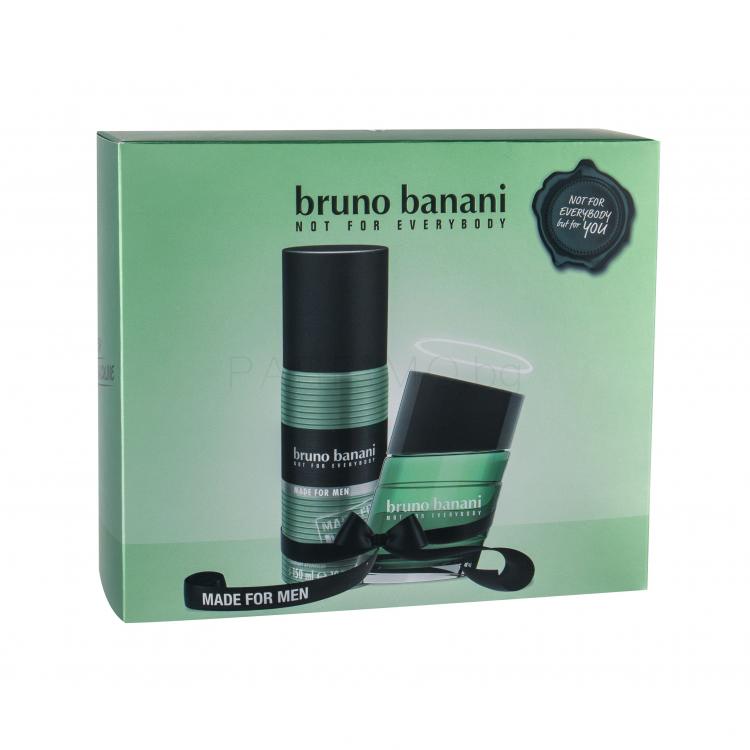Bruno Banani Made For Men Подаръчен комплект EDT 30 ml + дезодорант 150 ml