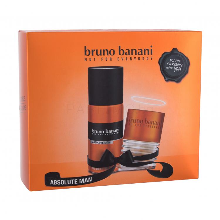 Bruno Banani Absolute Man Подаръчен комплект EDT 30 ml + дезодорант 150 ml
