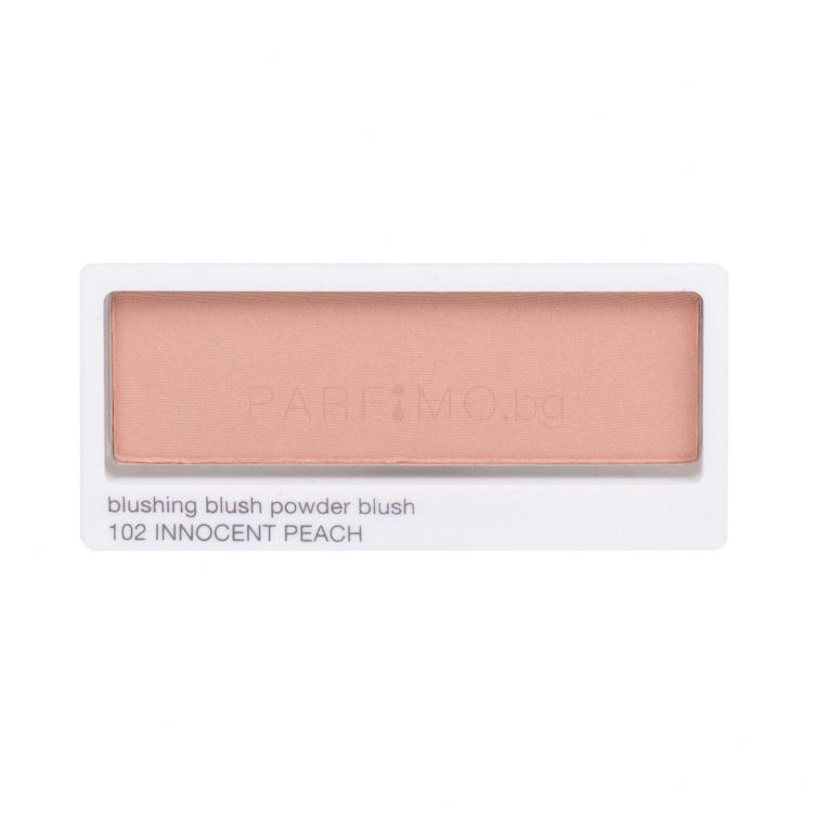 Clinique Blushing Blush Руж за жени 6 g Нюанс 102 Innocent Peach ТЕСТЕР