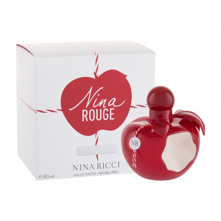 Nina Ricci Nina Rouge Eau de Toilette за жени 80 ml