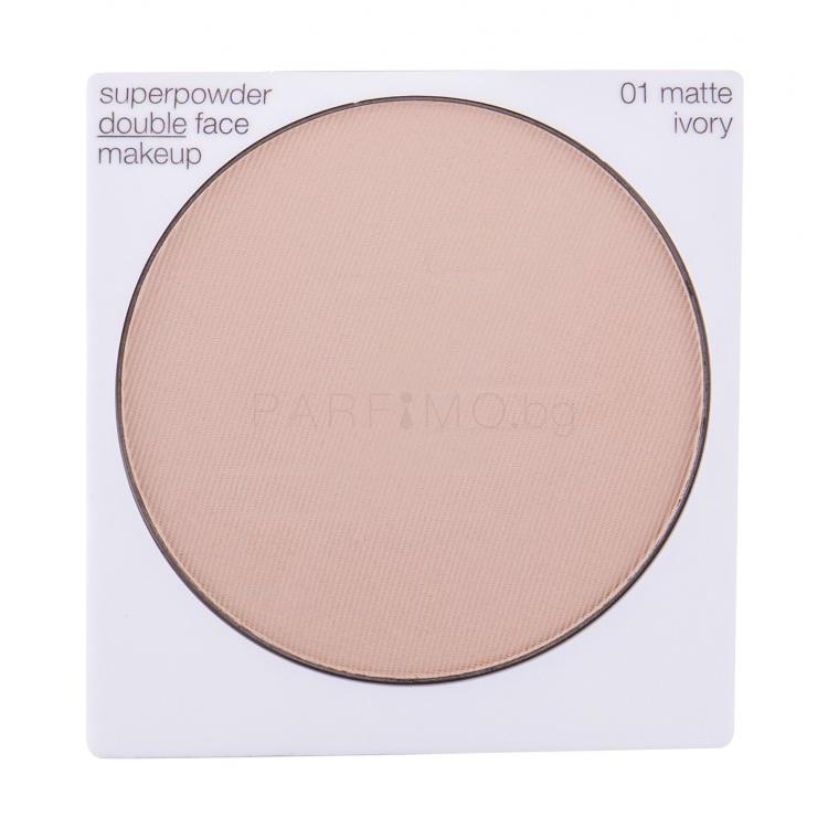 Clinique Superpowder Double Face Makeup Фон дьо тен за жени 10 g Нюанс 01 Matte Ivory ТЕСТЕР
