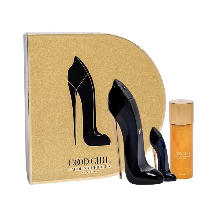 Carolina Herrera Good Girl Подаръчен комплект EDP 80 ml + масло за тяло 100 ml + EDP 7 ml увредена кутия