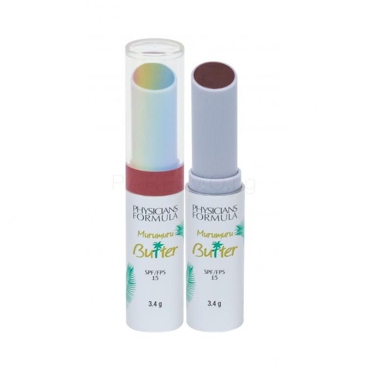 Physicians Formula Murumuru Butter Lip Cream SPF15 Балсам за устни за жени 3,4 гр Нюанс Nights In Rio
