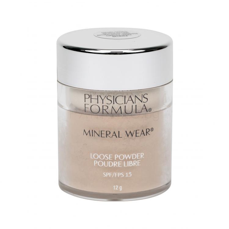 Physicians Formula Mineral Wear SPF15 Пудра за жени 12 гр Нюанс Creamy Natural
