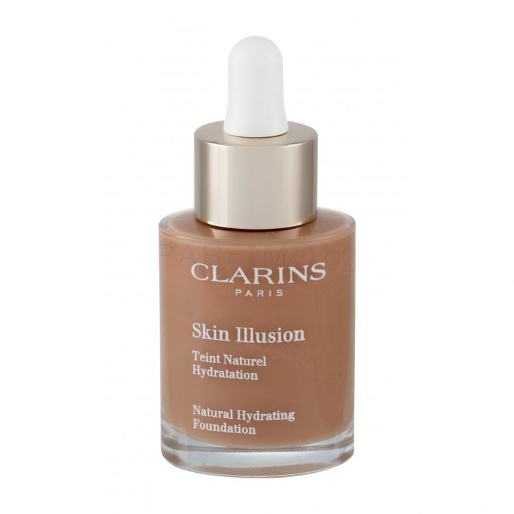 Clarins Skin Illusion Natural Hydrating Фон дьо тен за жени 30 ml Нюанс 117 Hazelnut