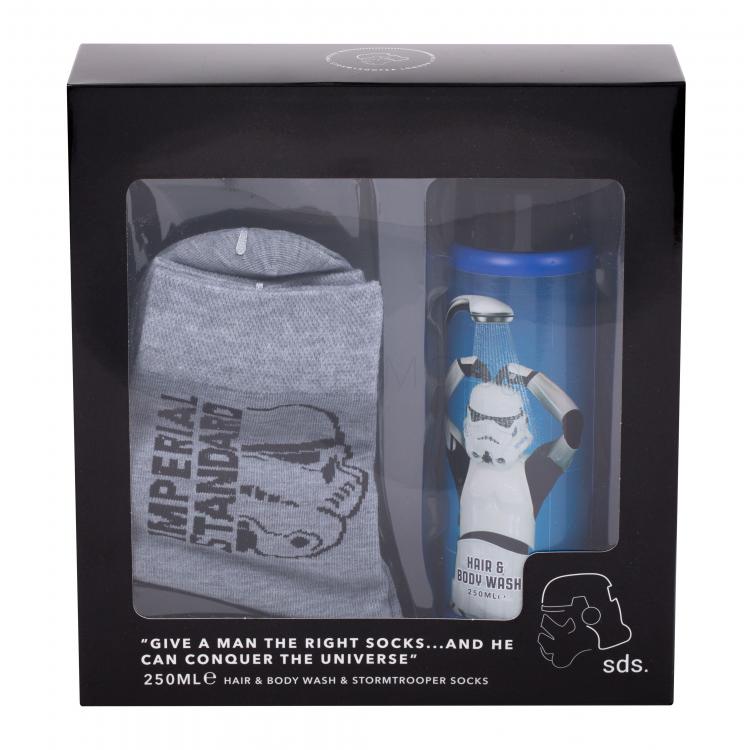 Star Wars Stormtrooper Подаръчен комплект дезодорант 250 ml + чорапи