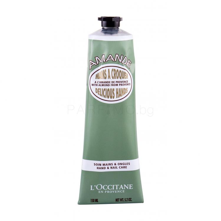 L&#039;Occitane Almond (Amande) Delicious Hands Крем за ръце за жени 150 ml