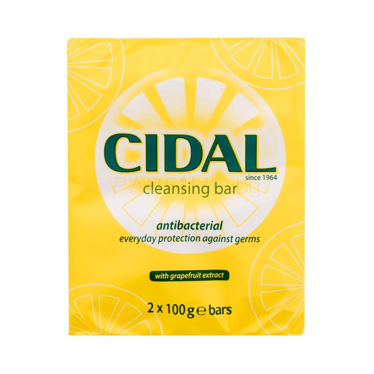 Cidal Cleansing Soap Antibacterial Твърд сапун 2x100 гр