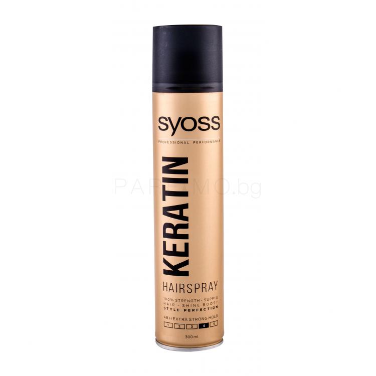 Syoss Keratin Hair Spray Лак за коса за жени 300 ml