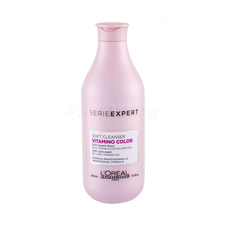 L&#039;Oréal Professionnel Série Expert Vitamino Color Soft Cleanser Шампоан за жени 300 ml
