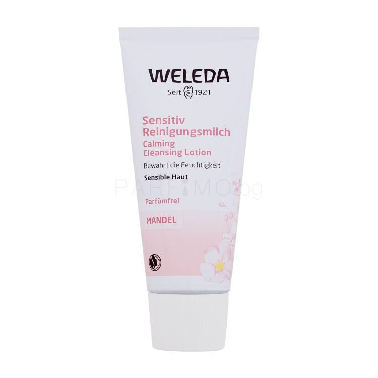 Weleda Almond Calming Cleansing Lotion Тоалетно мляко за жени 75 ml