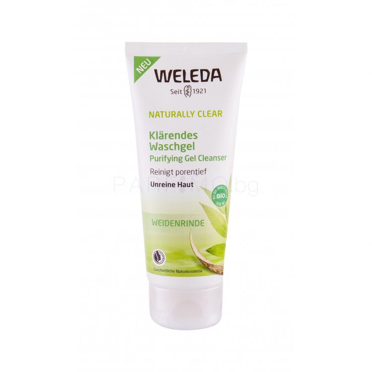 Weleda Naturally Clear Purifying Почистващ гел за жени 100 ml