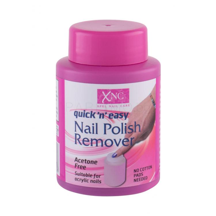 Xpel Nail Care Quick &#039;n&#039; Easy Acetone Free Лакочистител за жени 75 ml