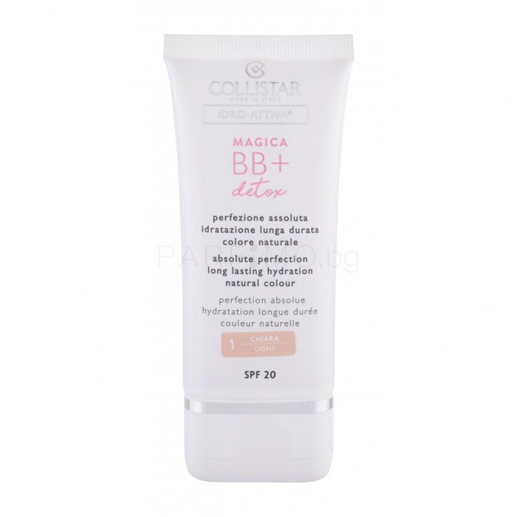 Collistar Idro-Attiva Magica BB + Detox SPF20 BB крем за жени 50 ml Нюанс 1 Light