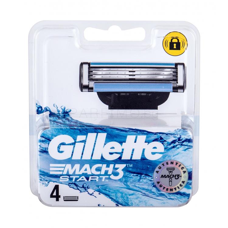 Gillette Mach3 Start Резервни ножчета за мъже Комплект