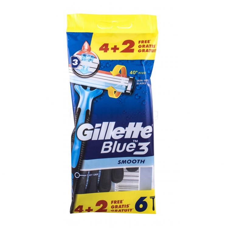 Gillette Blue3 Smooth Самобръсначка за мъже Комплект
