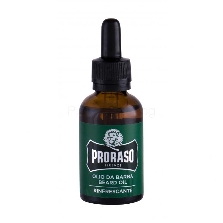 PRORASO Eucalyptus Beard Oil Олио за брада за мъже 30 ml