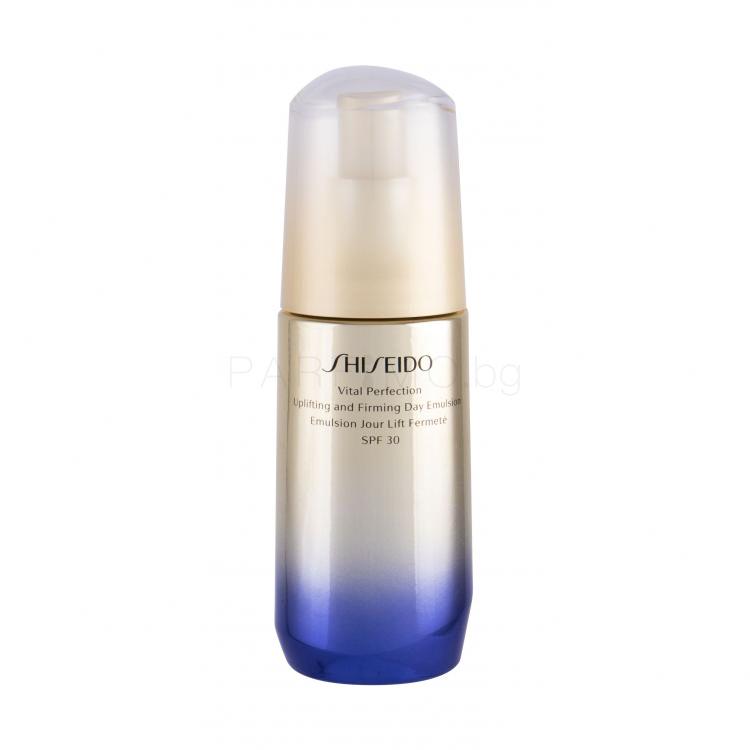 Shiseido Vital Perfection Uplifting And Firming Emulsion SPF30 Серум за лице за жени 75 ml