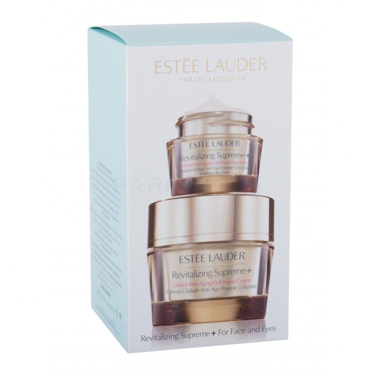 Estée Lauder Revitalizing Supreme+ Global Anti-Aging Power Soft Creme Подаръчен комплект дневен крем за лице 50 ml + околоочен крем Revitalizing Supreme+ 15 ml
