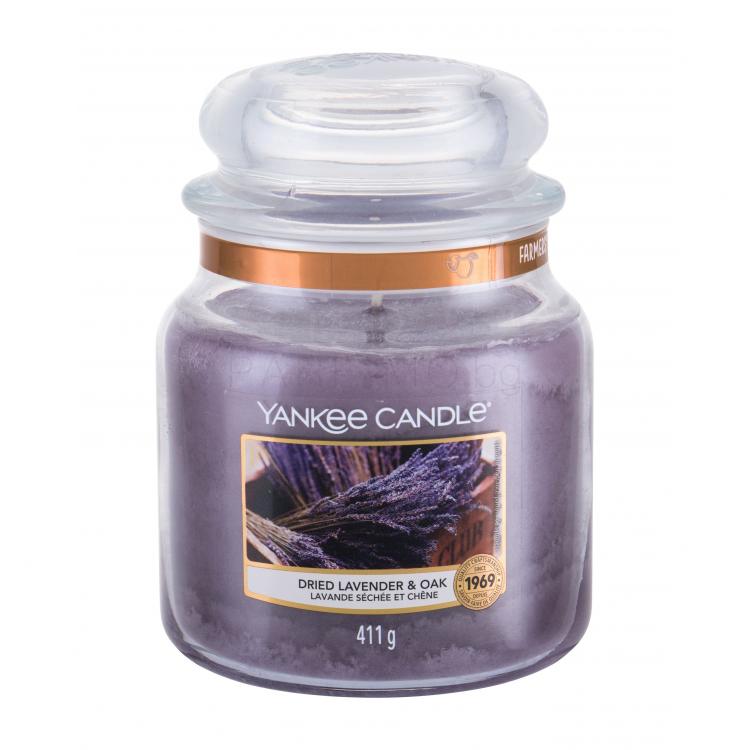 Yankee Candle Dried Lavender & Oak Ароматни свещи Parfimo.bg