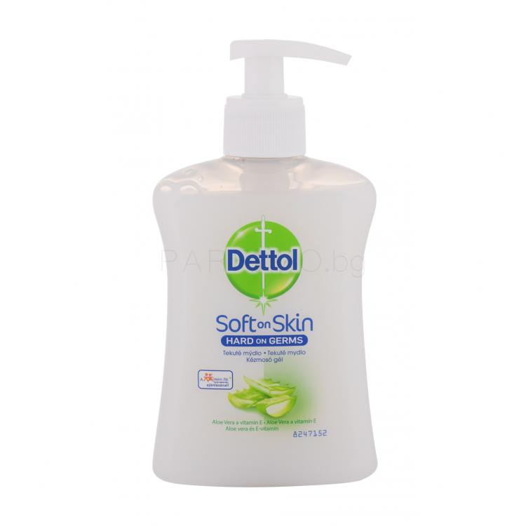 Dettol Soft On Skin Aloe Vera Течен сапун 250 ml