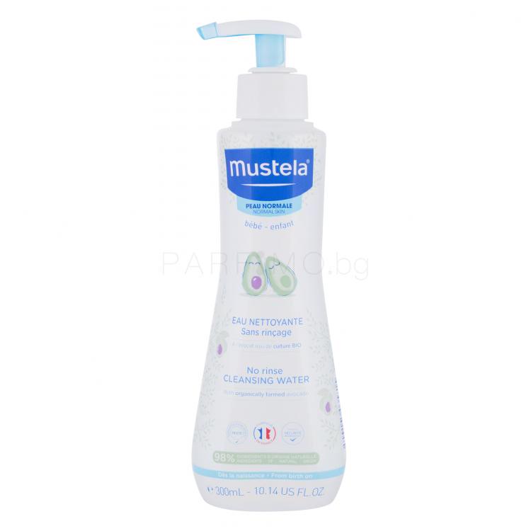 Mustela Bébé Cleansing Water No-Rinse Почистваща вода за деца 300 ml