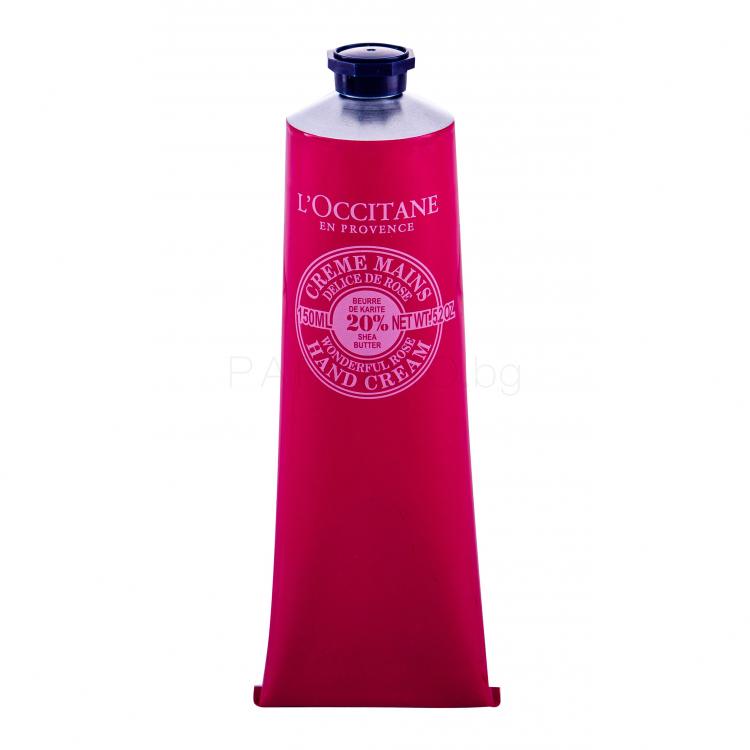 L&#039;Occitane Shea Butter Rose Крем за ръце за жени 150 ml