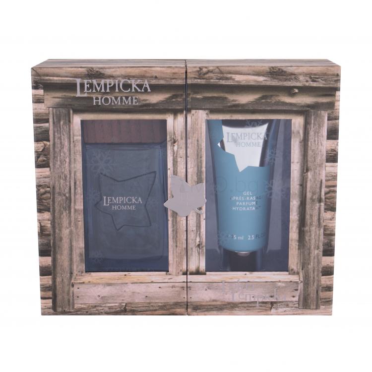 Lolita Lempicka Homme Подаръчен комплект EDT 100 ml + афтършейв гел 75 ml