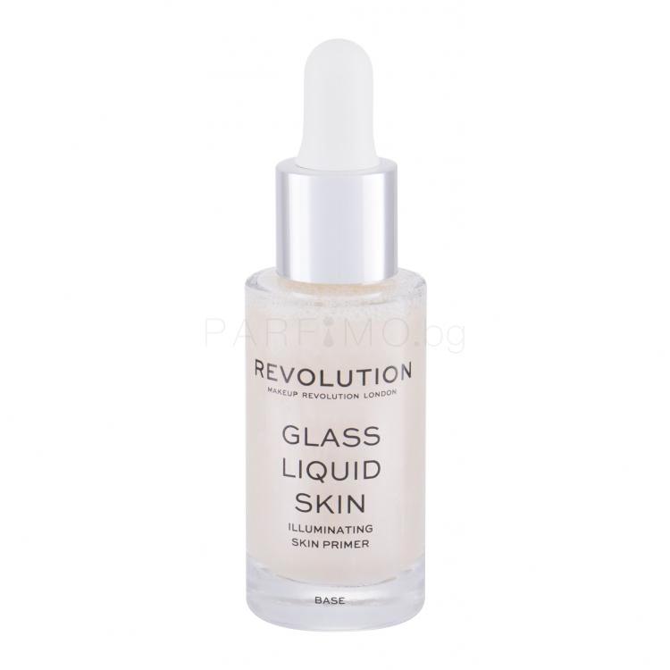 Makeup Revolution London Glass Liquid Skin Серум за лице за жени 17 ml