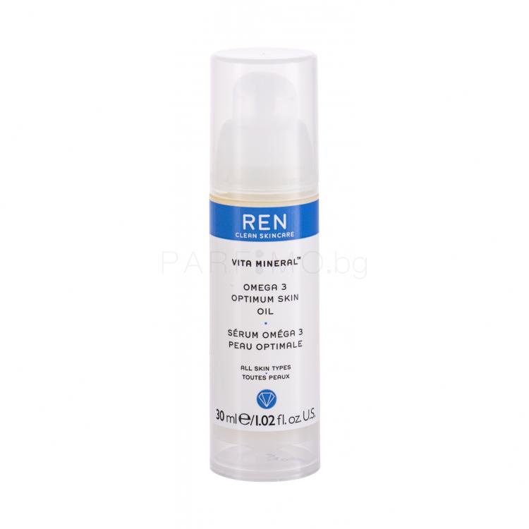 REN Clean Skincare Vita Mineral Omega 3 Масло за лице за жени 30 ml