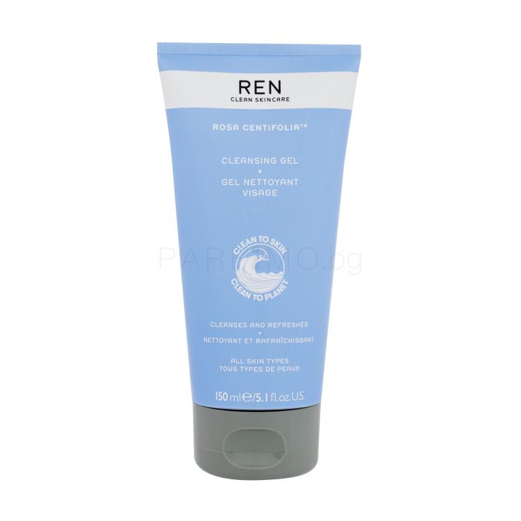 REN Clean Skincare Rosa Centifolia Почистващ гел за жени 150 ml