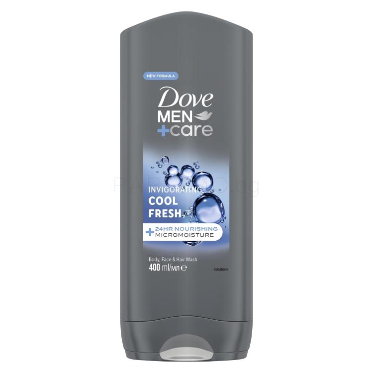 Dove Men + Care Cool Fresh Душ гел за мъже 400 ml