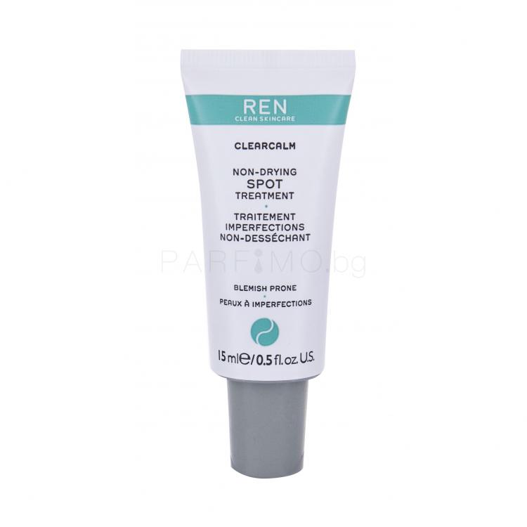 REN Clean Skincare Clearcalm 3 Non-Drying Spot Treatment Локална грижа за жени 15 ml ТЕСТЕР