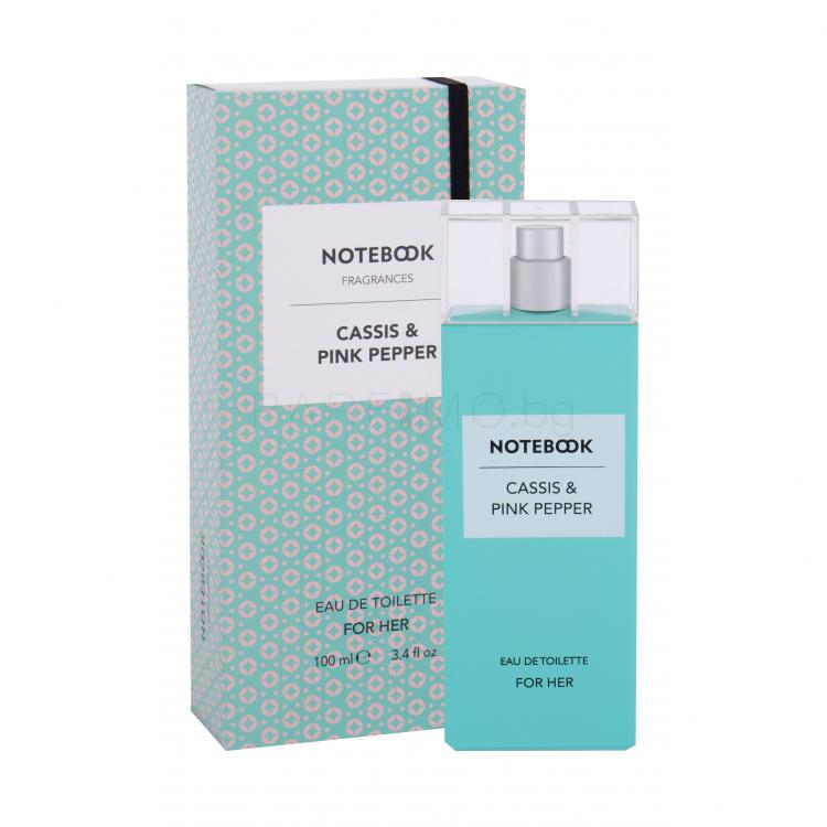 Notebook Fragrances Cassis &amp; Pink Pepper Eau de Toilette за жени 100 ml
