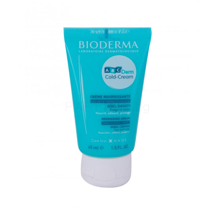 BIODERMA ABCDerm Cold-Cream Face &amp; Body Крем за тяло за деца 45 ml