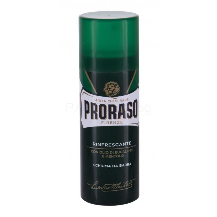 PRORASO Green Shaving Foam Пяна за бръснене за мъже 50 ml