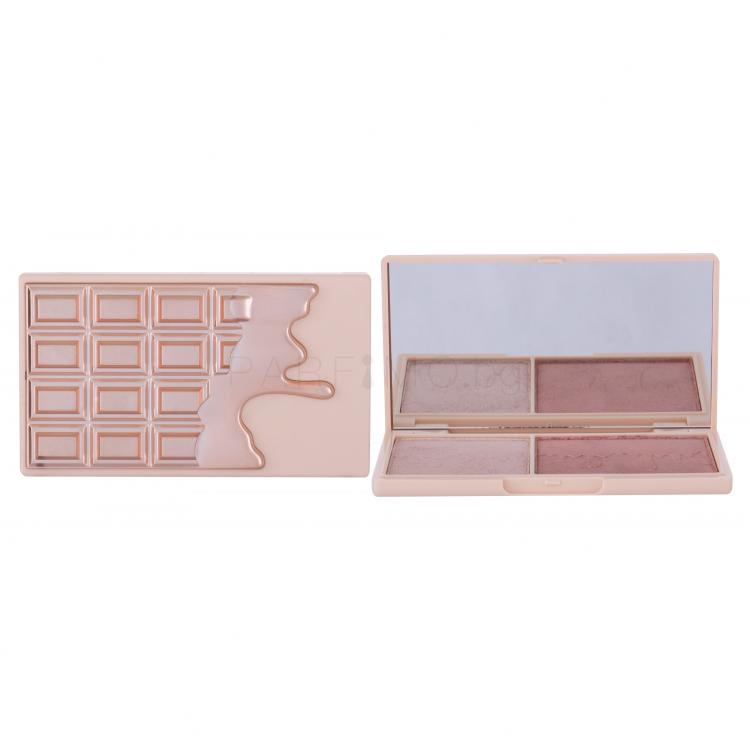 Makeup Revolution London I Heart Makeup Chocolate Duo Palette Хайлайтър за жени 11,2 гр Нюанс Elixir Glow