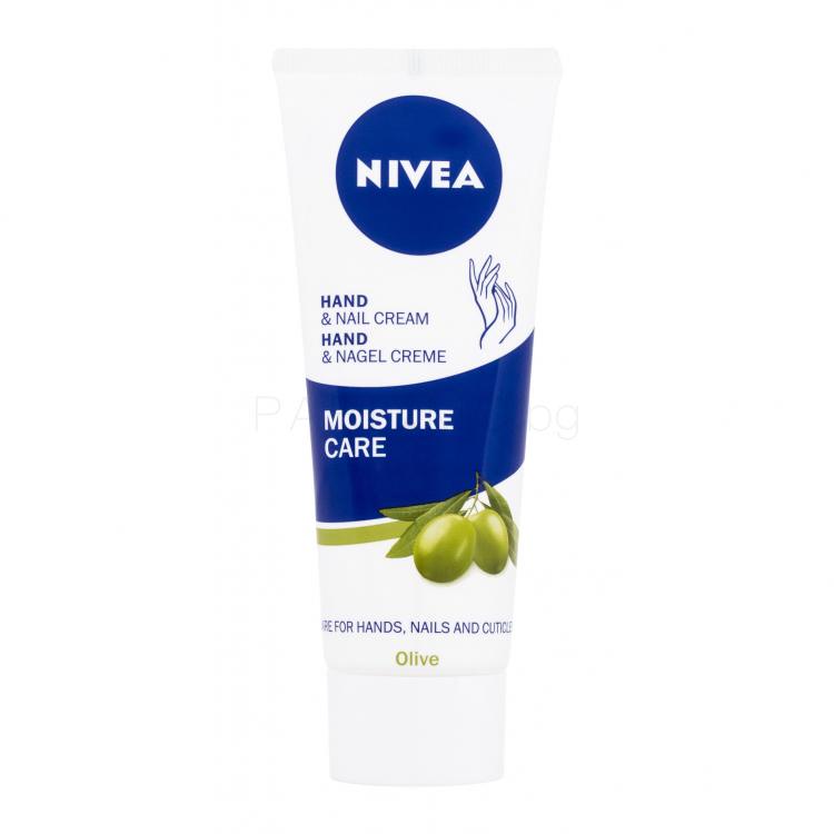 Nivea Hand Care Moisture Olive Крем за ръце за жени 75 ml