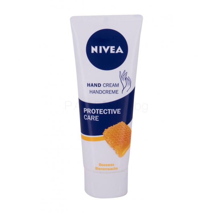 Nivea Hand Care Protective Beeswax Крем за ръце за жени 75 ml