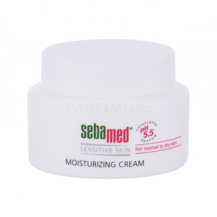 SebaMed Sensitive Skin Moisturizing Дневен крем за лице за жени 75 ml
